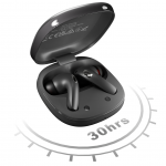 Casti bluetooth wireless HiFuture Sonic Core, TWS, ANC, Anulare activa a zgomotului, Apeluri clare cu 4 Microfoane, Bluetooth 5.4, Baterie 30h, Gri 8 - lerato.ro